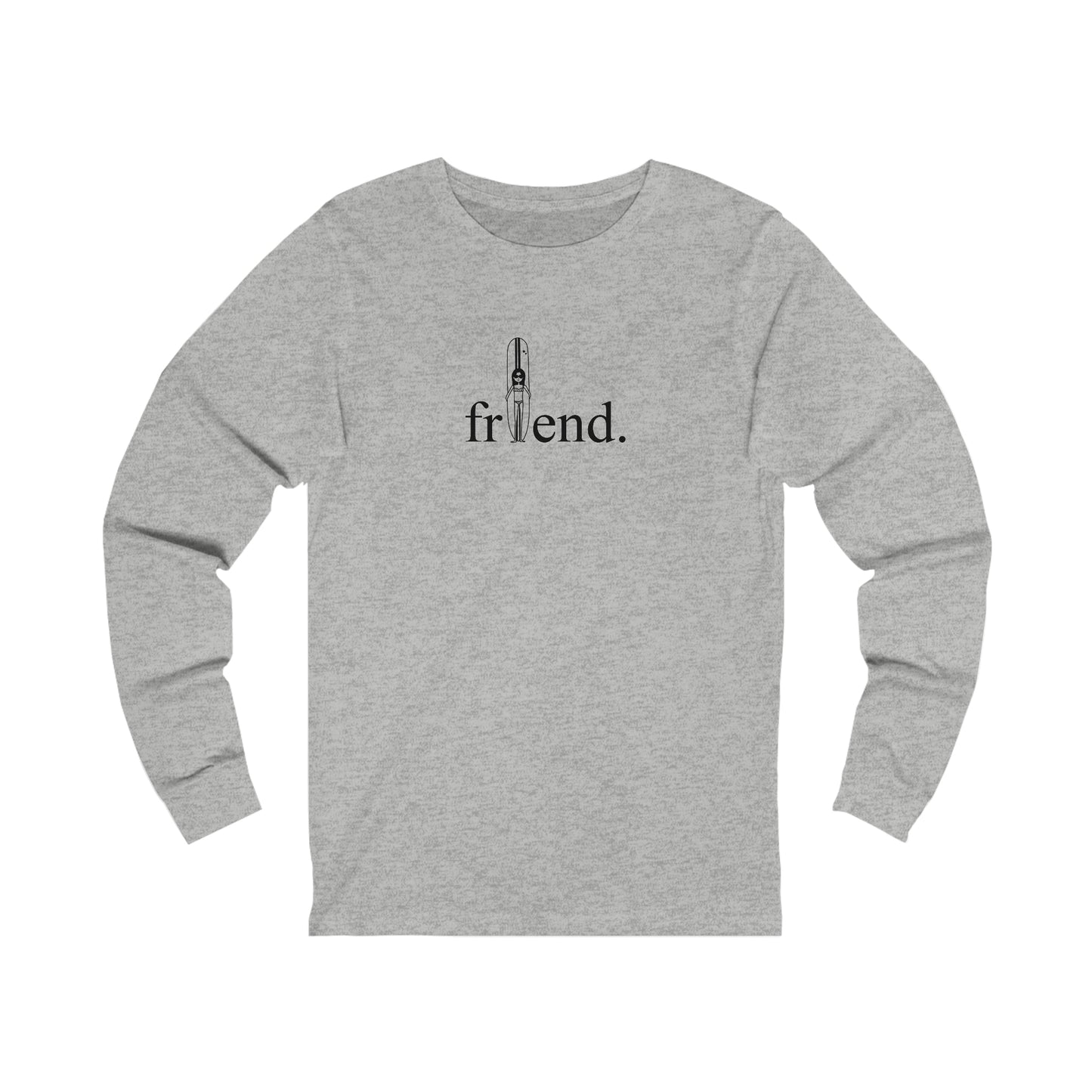 friend. Surfer Chick unisex long sleeve tee