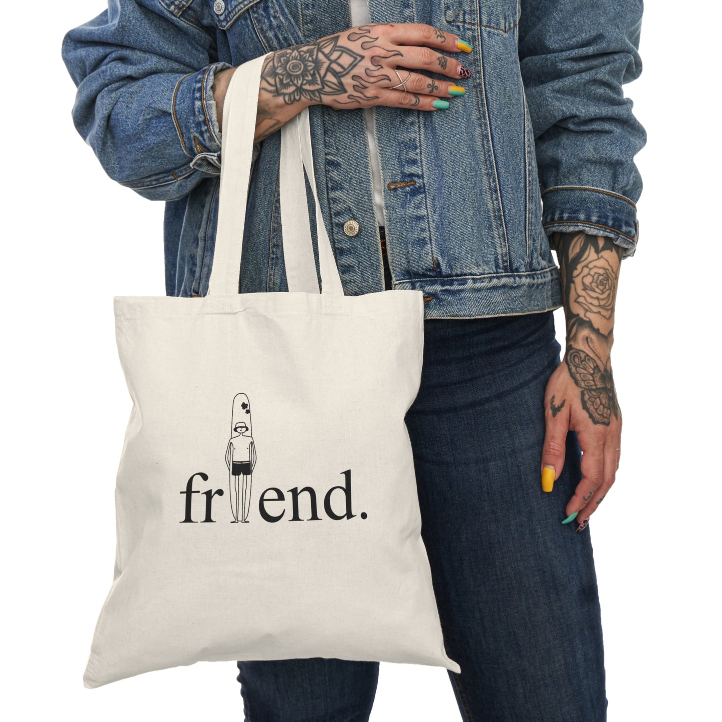 friend. Surfer Dude tote