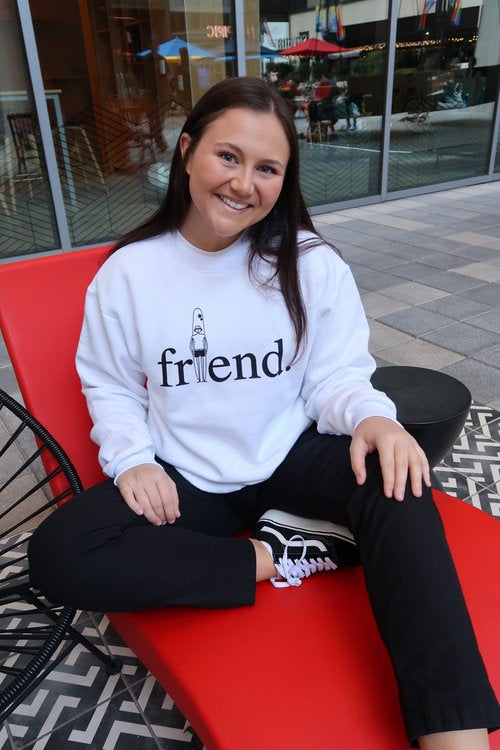 friend. Surfer Dude unisex crewneck sweatshirt