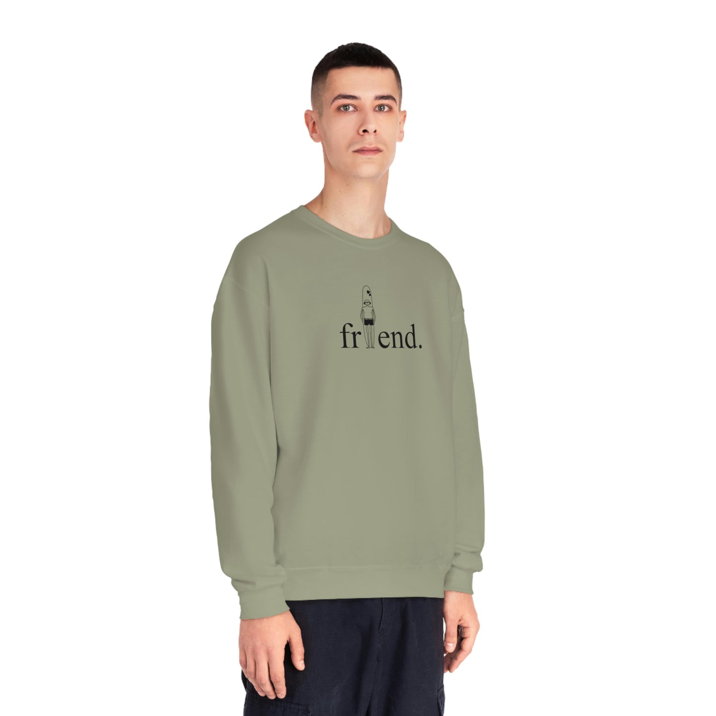 friend. Surfer Dude unisex crewneck sweatshirt