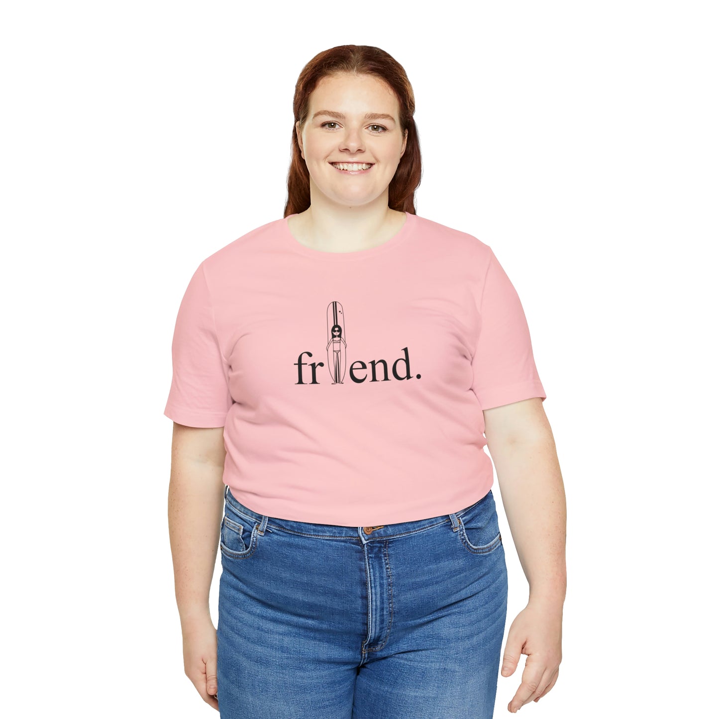 friend. Surfer Chick unisex short sleeve tee