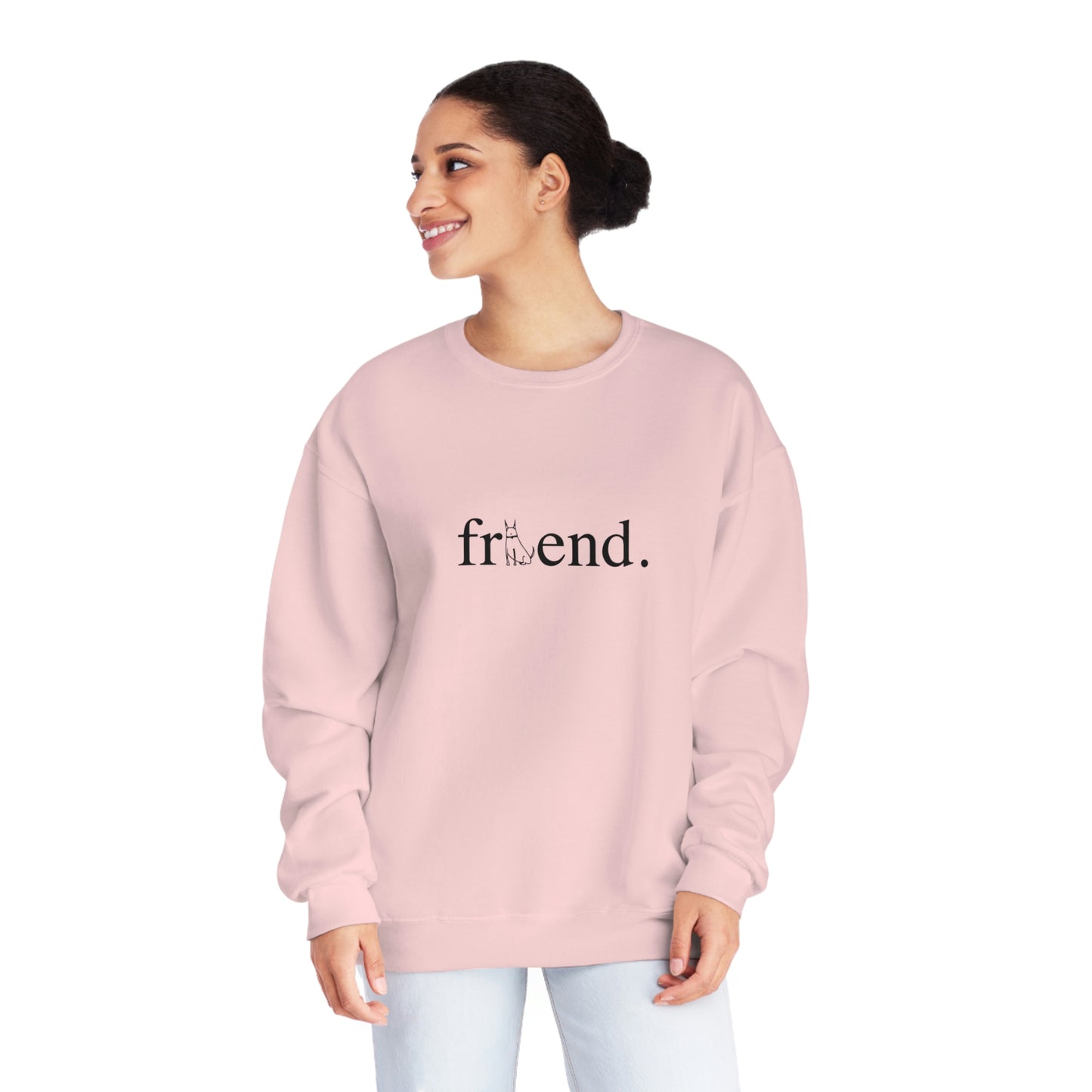 friend. Dog unisex crewneck sweatshirt