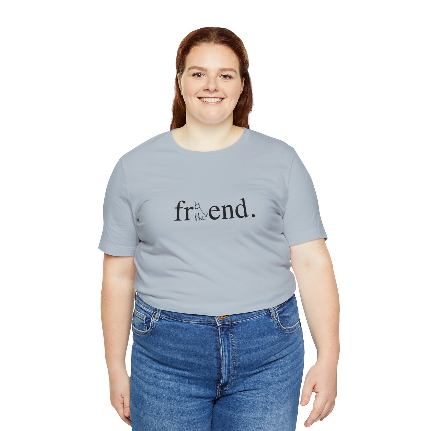 friend. Dog unisex short sleeve tee