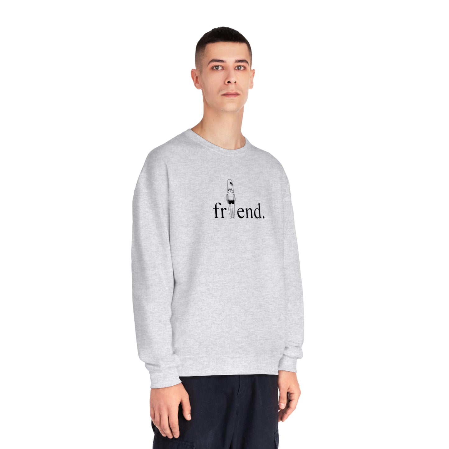 friend. Surfer Dude unisex crewneck sweatshirt