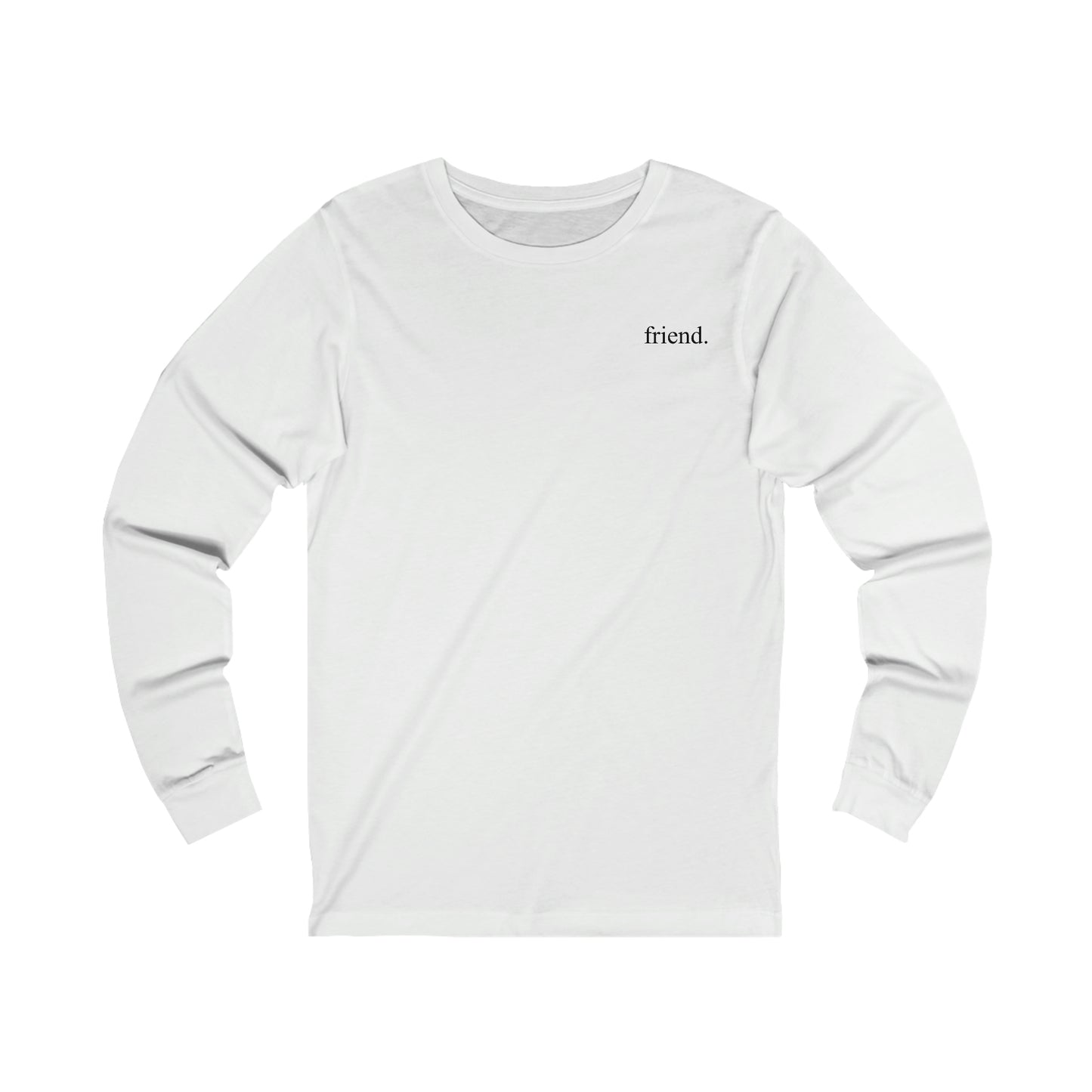 friend. Teacher w/ Emerson unisex long sleeve tee