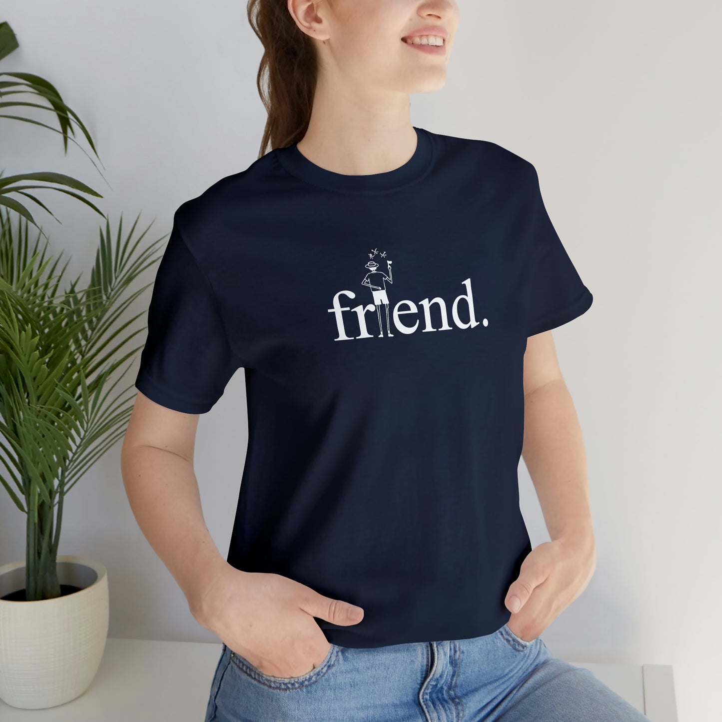 friend. Patriotic Guy unisex short sleeve tee