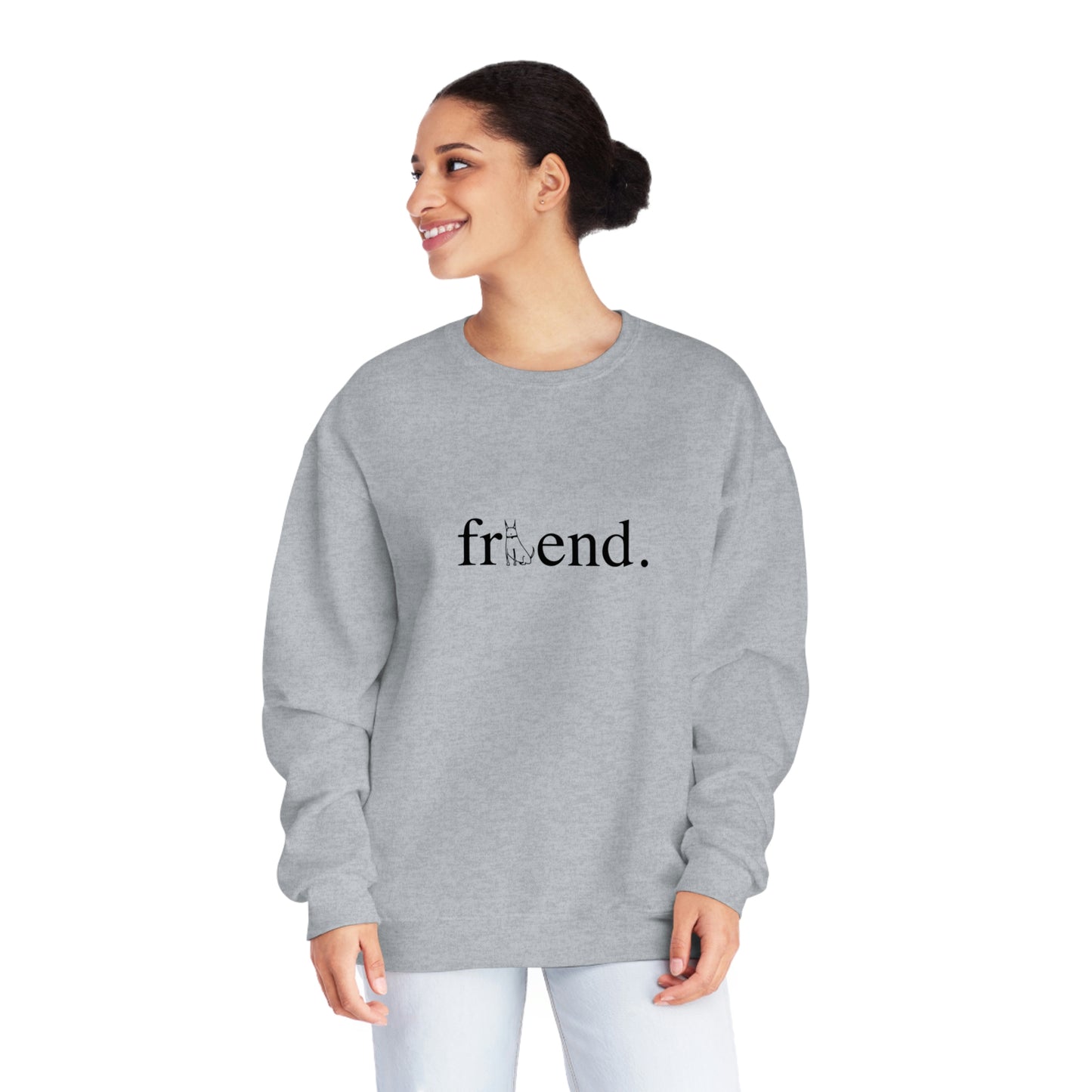 friend. Dog unisex crewneck sweatshirt