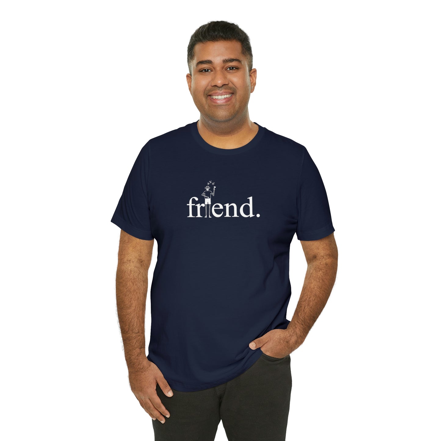 friend. Patriotic Guy unisex short sleeve tee