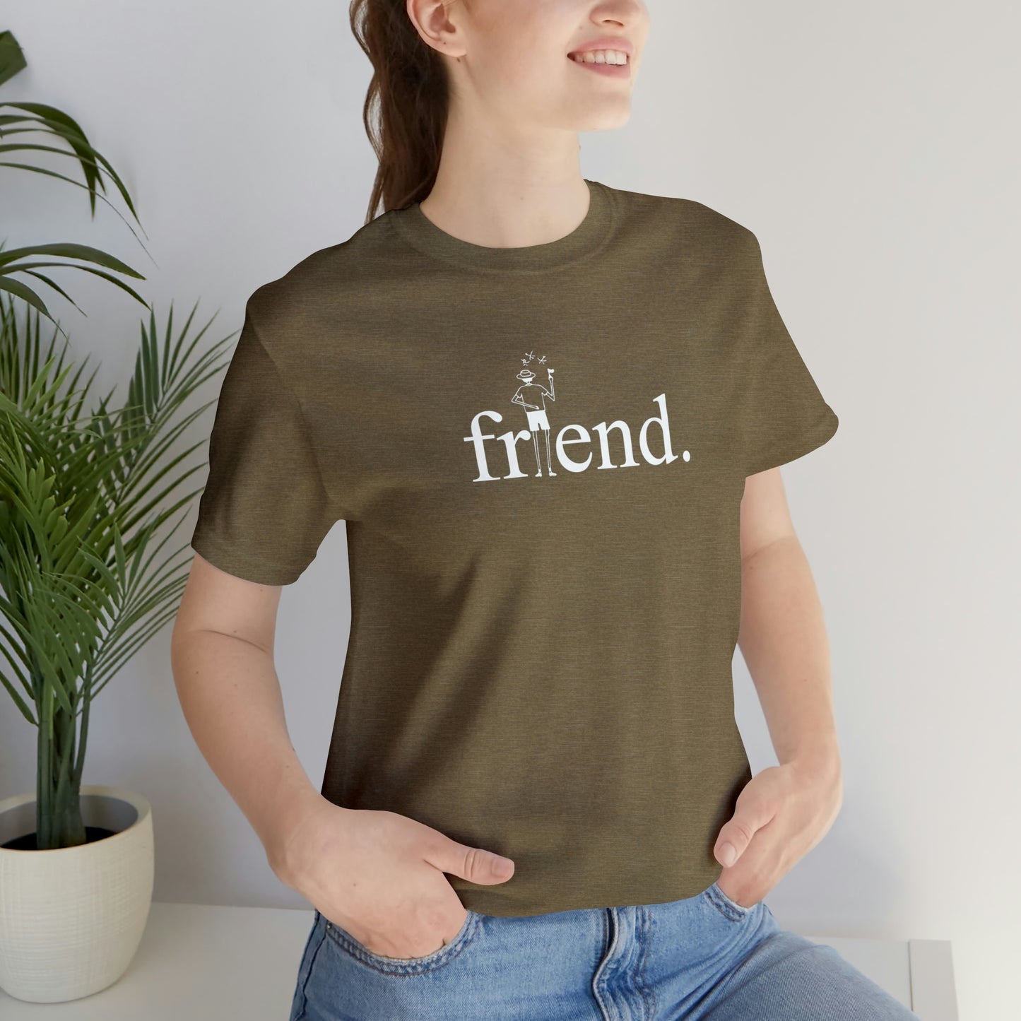 friend. Patriotic Guy unisex short sleeve tee