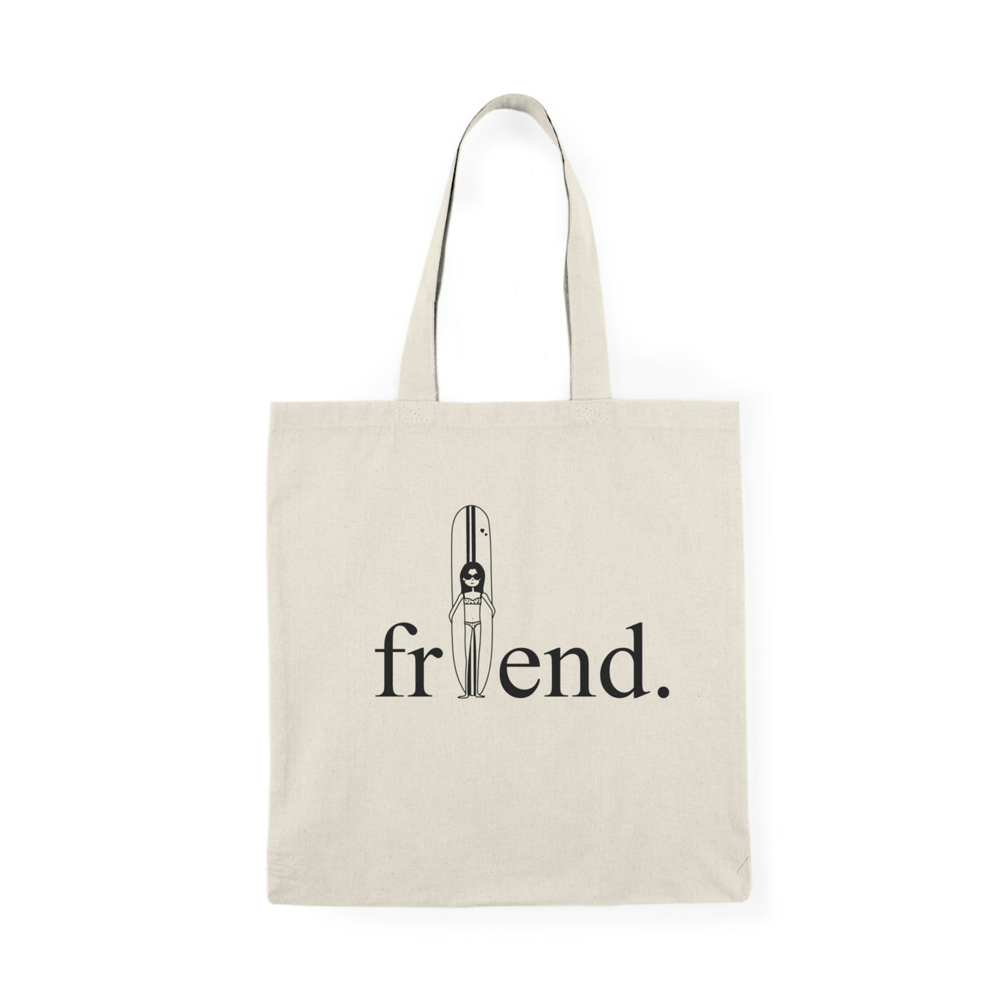 friend. Surfer Chick tote bag