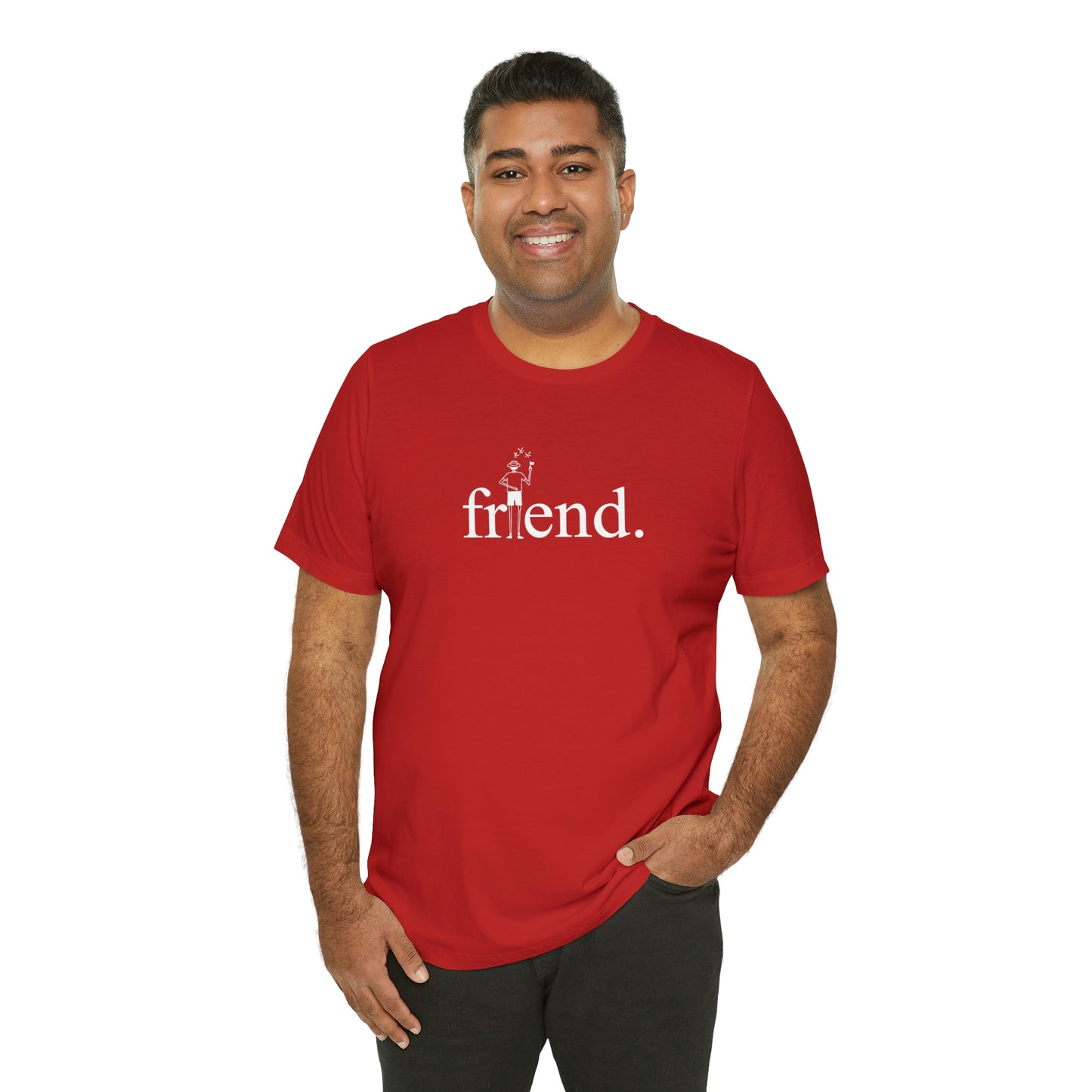 friend. Patriotic Guy unisex short sleeve tee