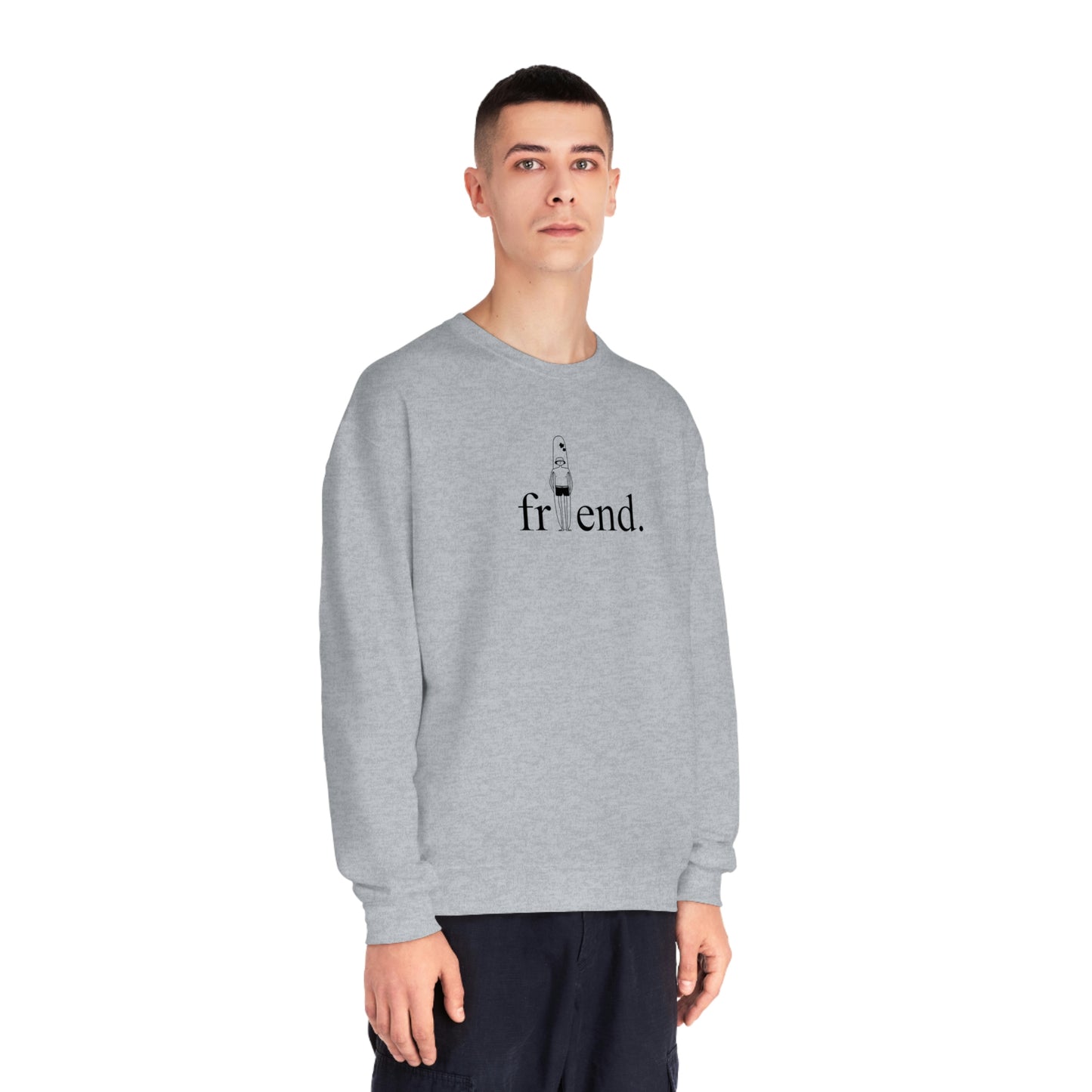 friend. Surfer Dude unisex crewneck sweatshirt