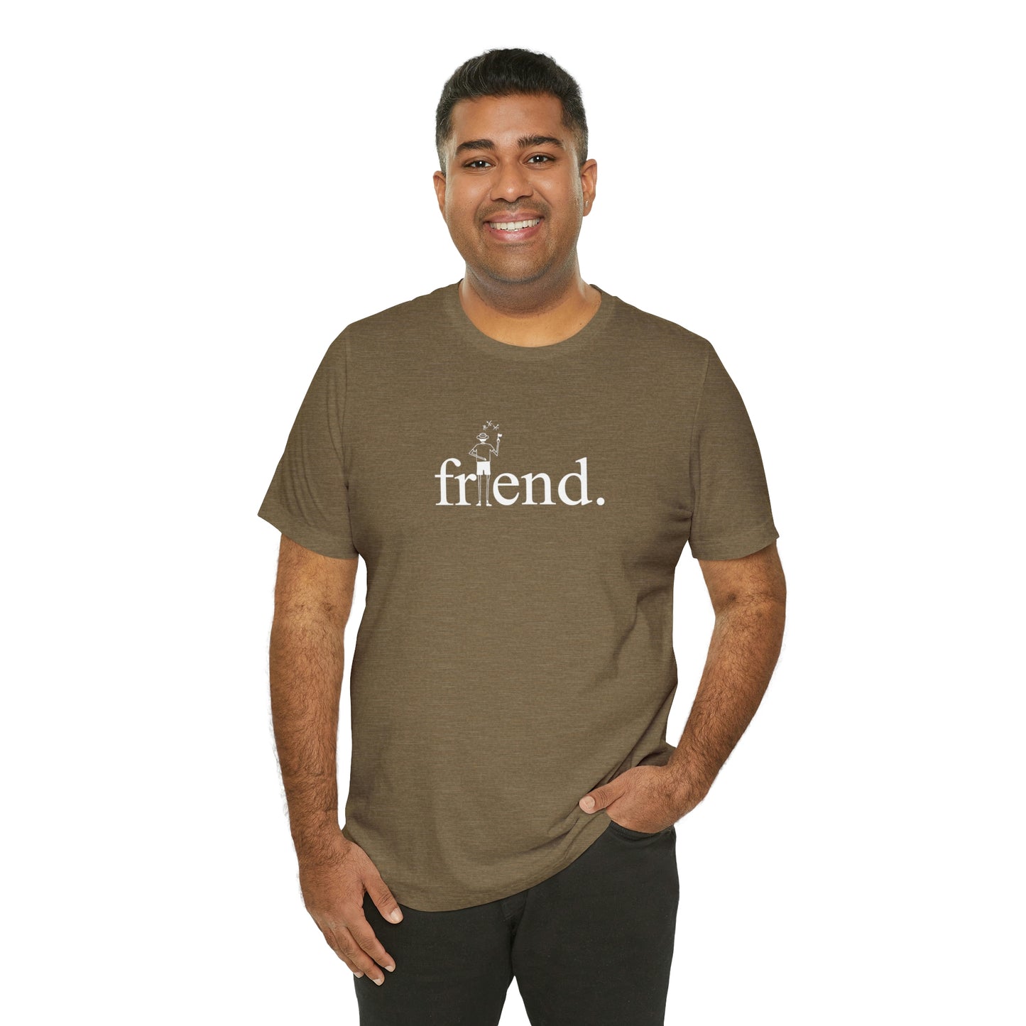 friend. Patriotic Guy unisex short sleeve tee