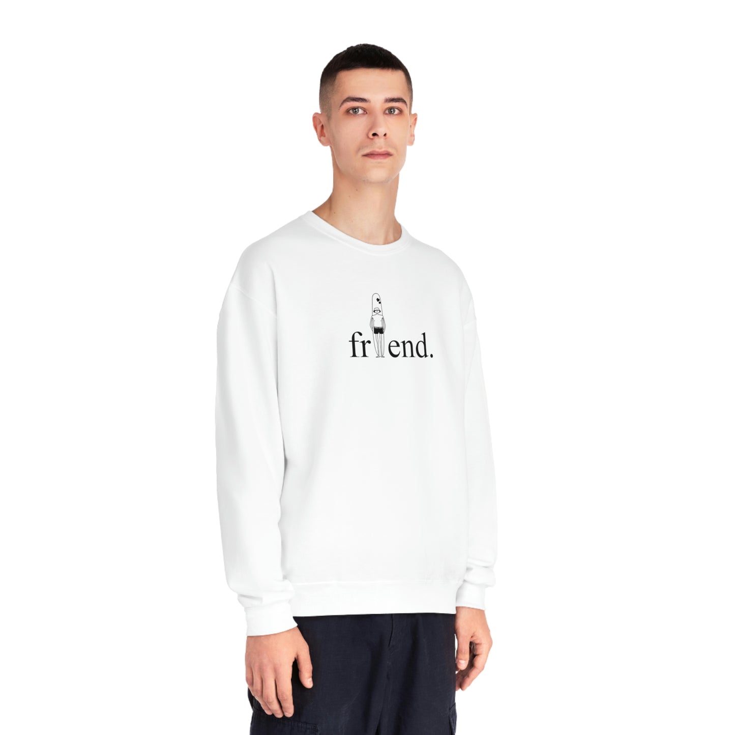 friend. Surfer Dude unisex crewneck sweatshirt