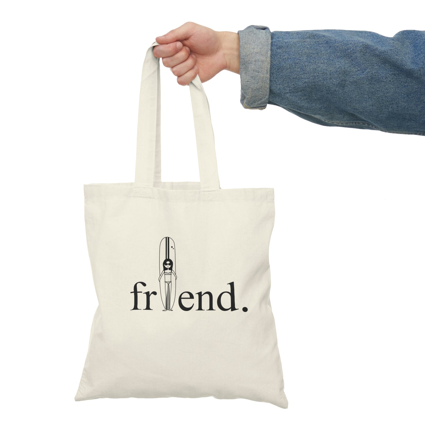 friend. Surfer Chick tote bag