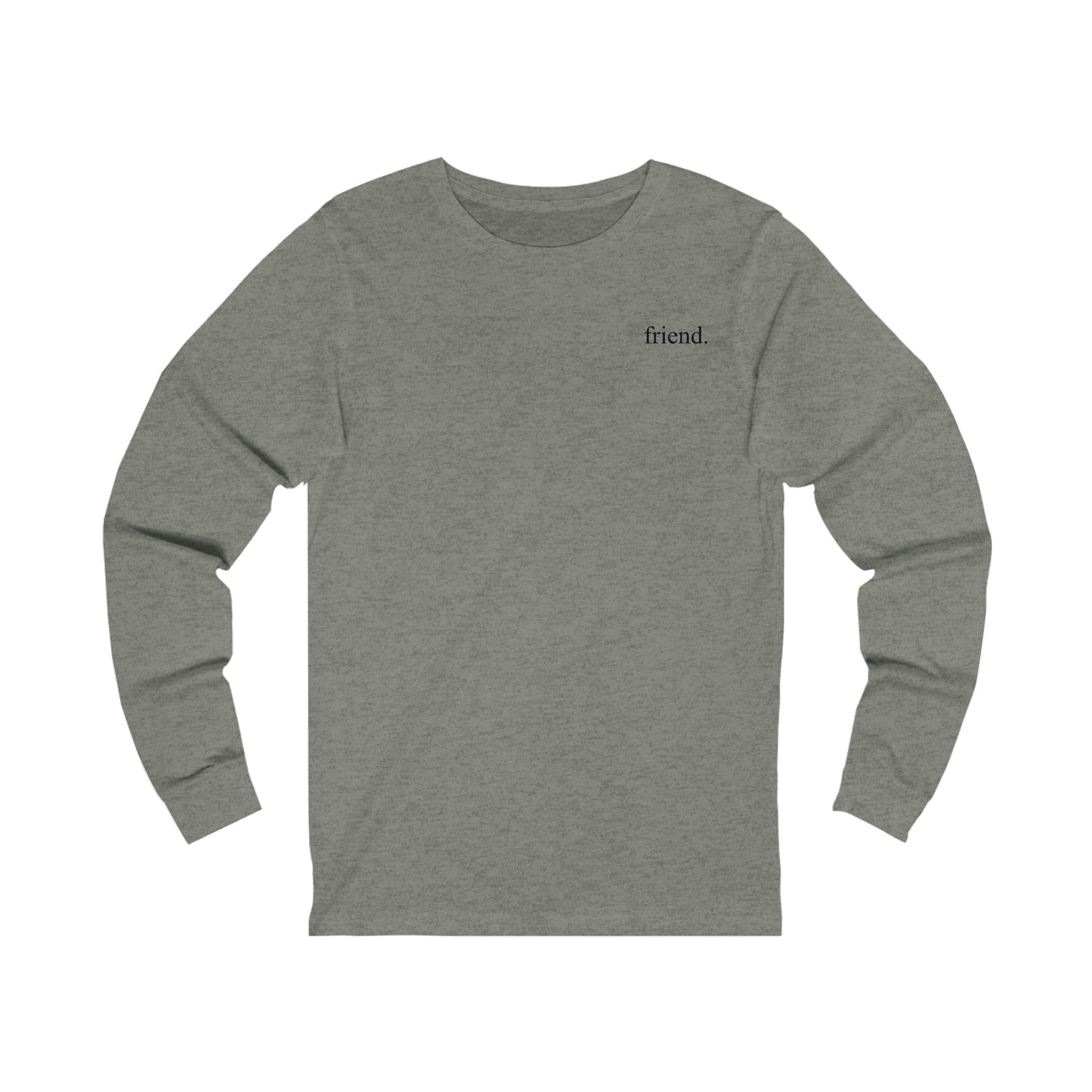 friend. Teacher w/ Emerson unisex long sleeve tee